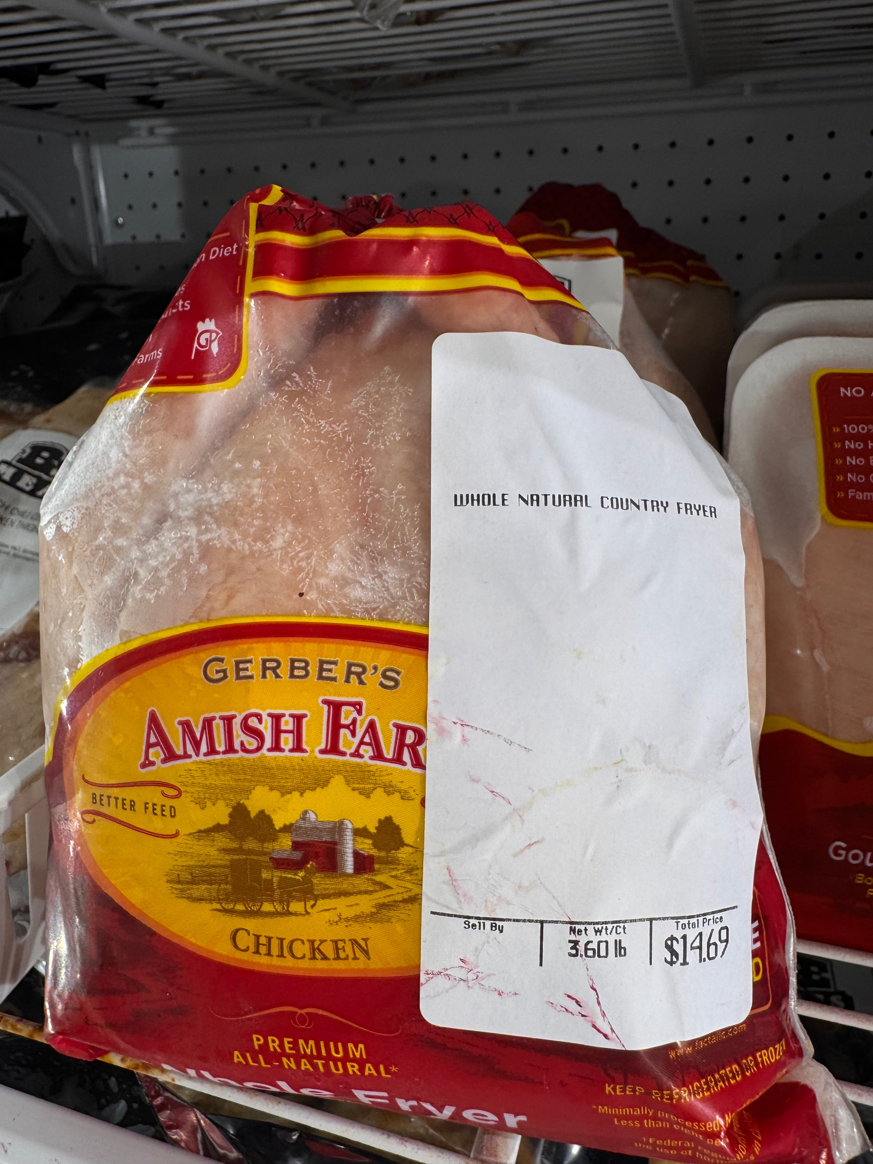 Whole Natural Country Fryer (Whole Chicken)