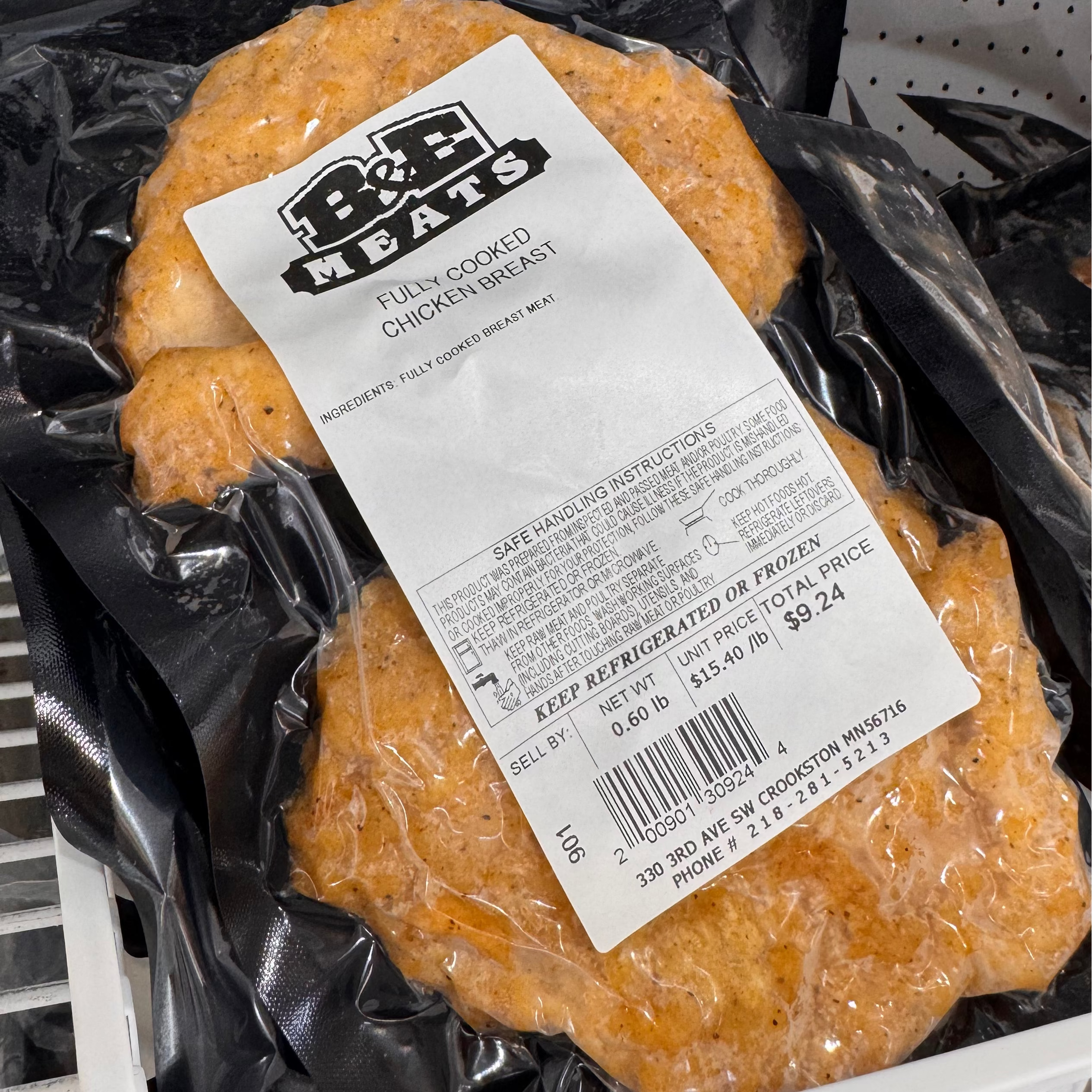 Fully Cooked Breaded Chicken Breasts